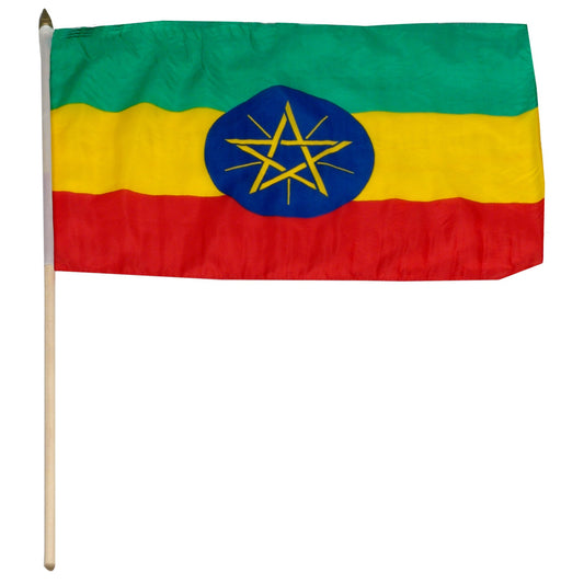 Ethiopia 12 x 18 Flag