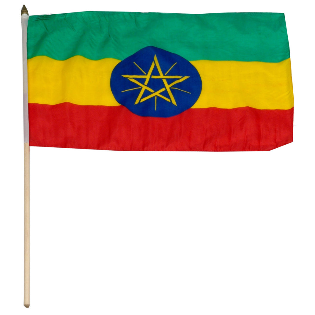 Ethiopia 12 x 18 Flag