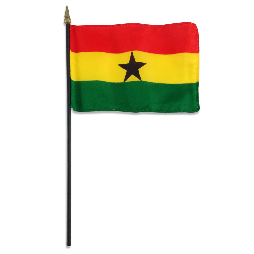 Ghana 4x6 Flag
