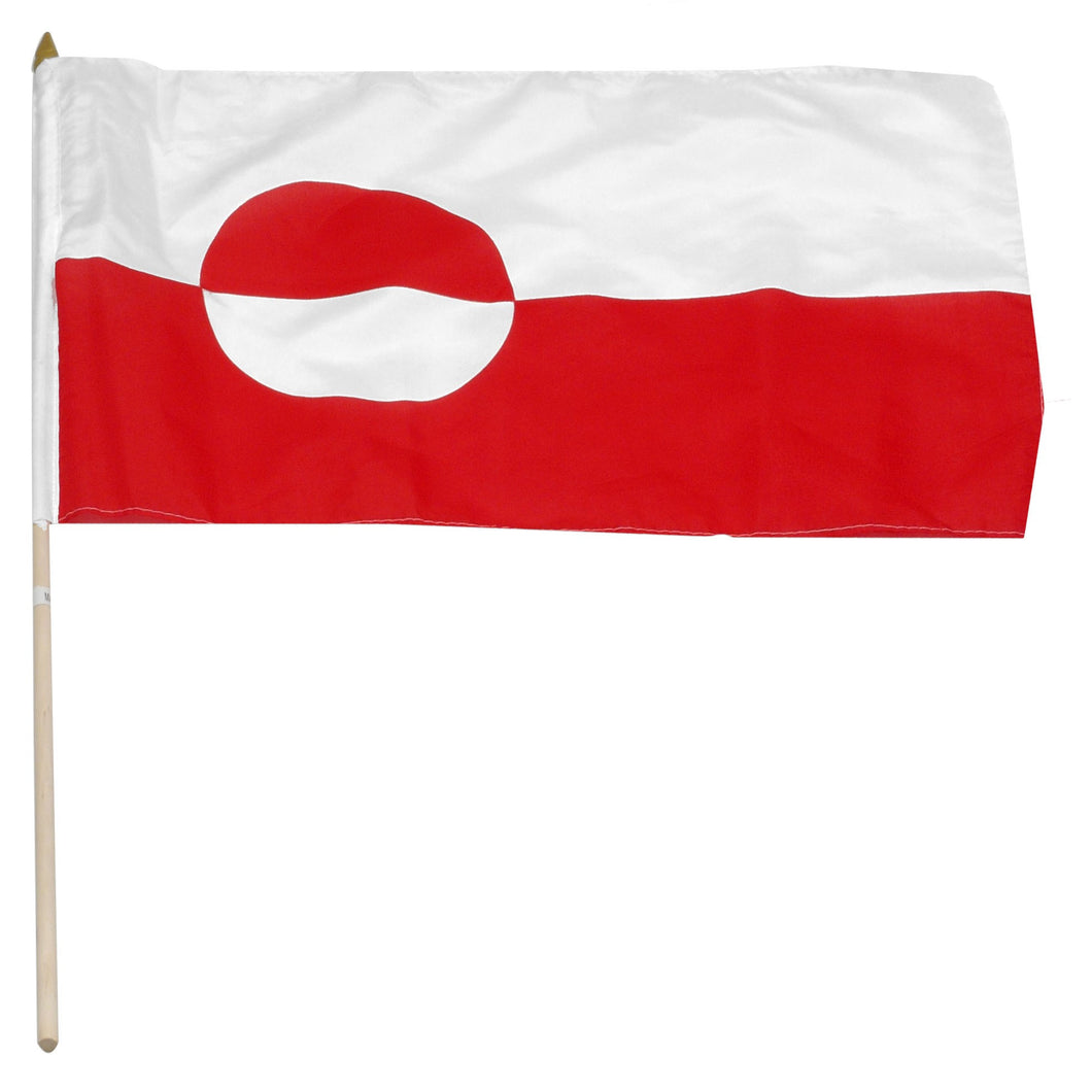 Greenland 12 x 18 Flag