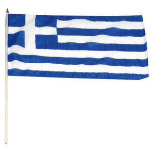 Greece  12 x 18 Flag