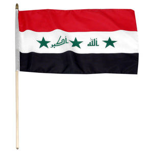 Iraq 12 x 18 Flag