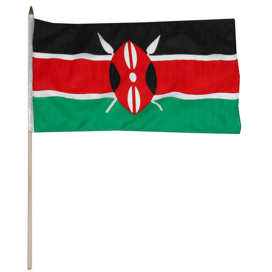 Kenya 12 x 18 Flag