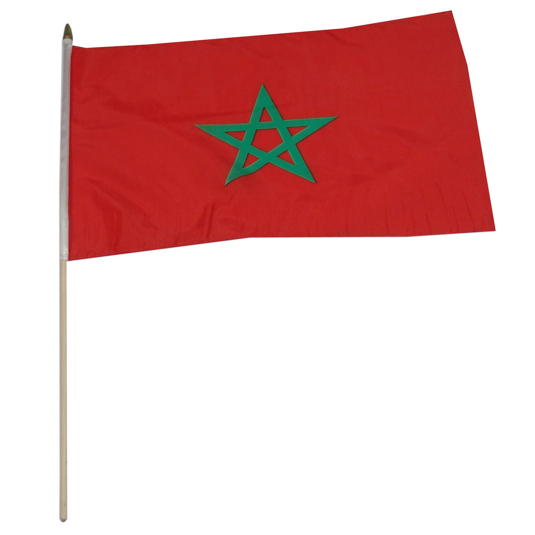 Morocco 12 x 18 Flag