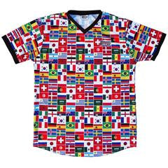 World Cup Soccer Jersey (Black Sleeves)