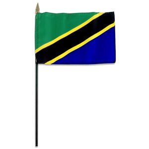 Tanzania 4x6 Flag