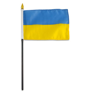 Ukraine 4x6 Flag
