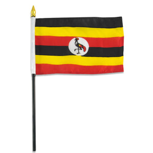 Uganda 4x6 Flag