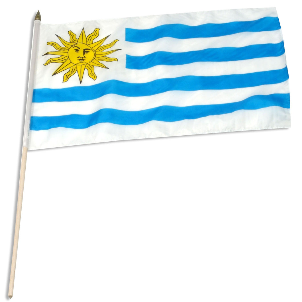 Uruguay 12 x 18 Flag