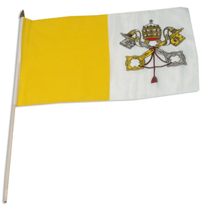 Vatican 12 x 18 Flag