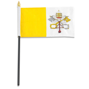 Vatican City 4x6 Flag