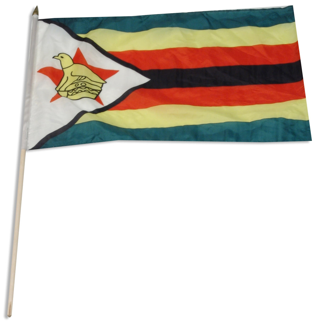 Zimbabwe 12 x 18 Flag