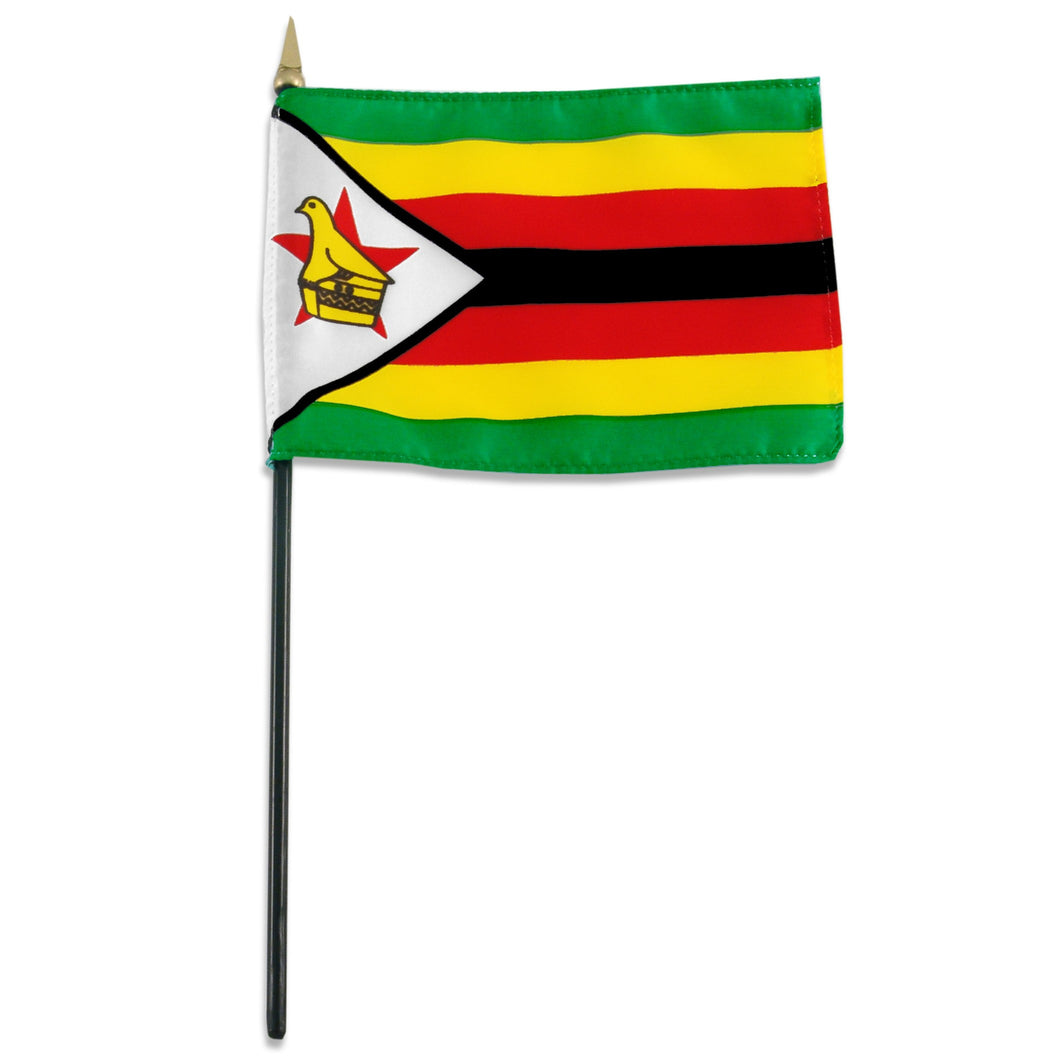 Zimbabwe 4x6 Flag