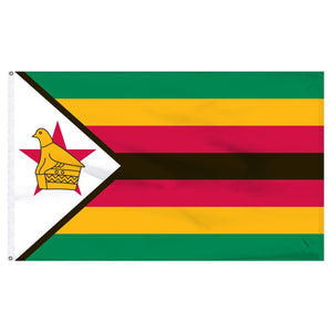 Zimbabwe 3 x 5 Flag